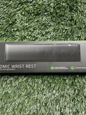 Reposamuñecas ergonómico Razer para teclados Tenkeyless - Cojín de espuma viscoelástica Foto 1 de 4