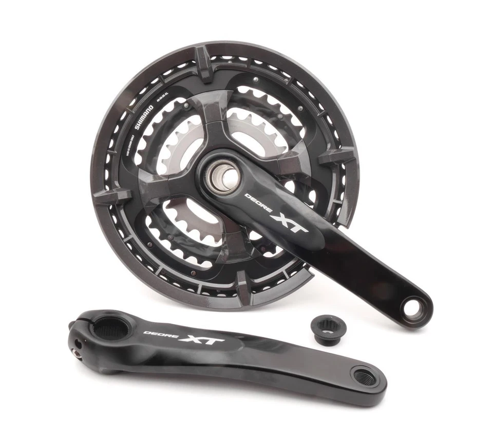 Shimano Deore XT FC-T8000 Trekking 170mm 3x10-fach Manivela 48/36/26 Dientes - Imagen 1 de 4