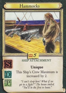 Hammocks - Demo Deck - 7th Sea CCG - Imagen 1 de 6