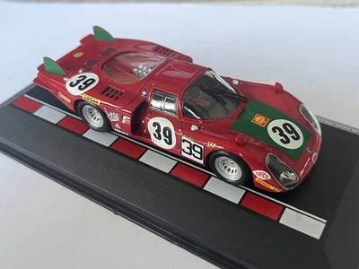 Voiture miniature 1/43 - Ixo/Altaya - Alfa Romeo T33/2 #39 -  Le Mans 1968 - Photo 1/4
