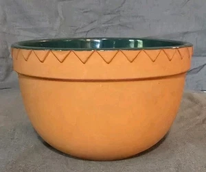Vintage Mexican Fiesta Terra Cotta Side Dish/ Chip Dip Bowl 4.47" W X 3" Tall - Picture 1 of 4