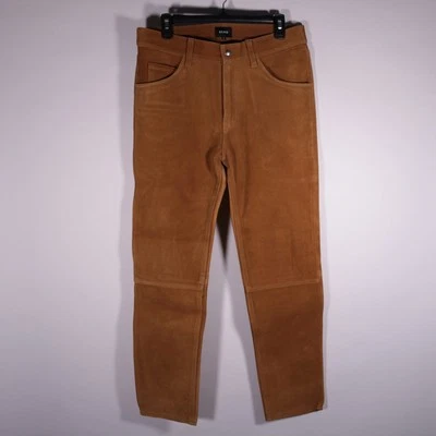 Pantalones de cuero gamuza Beams Japón talla grande Foto 1 de 4