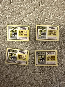 Funko Pop! Replacement SDCC 2017 San Diego Comic Con Sticker Pop Vinyl LE - Picture 1 of 1
