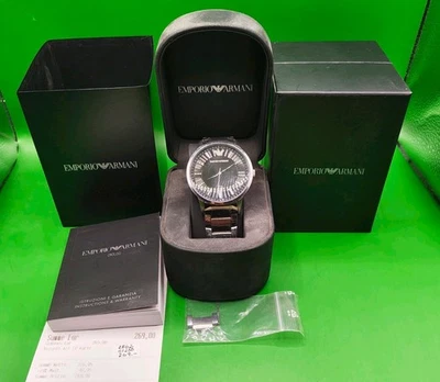 Herrenuhr Armani Weihnachtsgeschenk watch for Men Mit Allem Zubehör - Bild 1 von 4