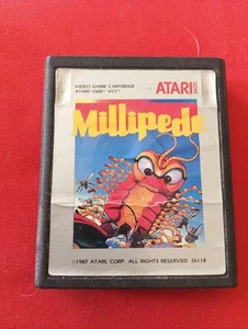 MILLIPEDE GAME PROGRAM CARTOUCHE SEULE PAL ATARI 2600 7800 - Imagen 1 de 3
