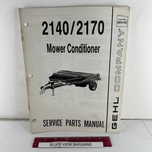 Gehl 2140 2170  Mower Conditioner Service Parts Manual Book - Picture 1 of 3