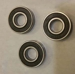 3 Bearings NSK 6001 RS or LL- Fit Makita 9564CV , 9565 CV, 9566 part nr.9 - Picture 1 of 2