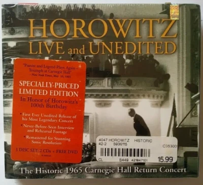 Horowitz - Live and Unedited - Historic 1965 Return Concert by Vladimir Horowitz - Image 1 of 3