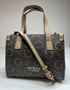 GUESS Mini Crossbody Tote Logo Bag / Purse - Picture 1 of 5
