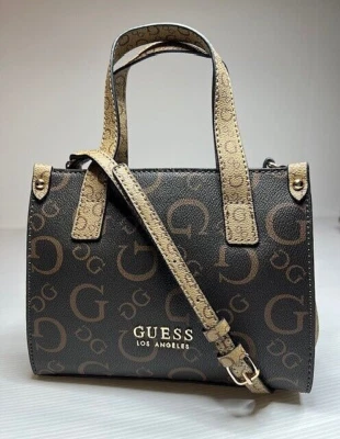 Mini bolso/cartera bandolera con logotipo GUESS Foto 1 de 4