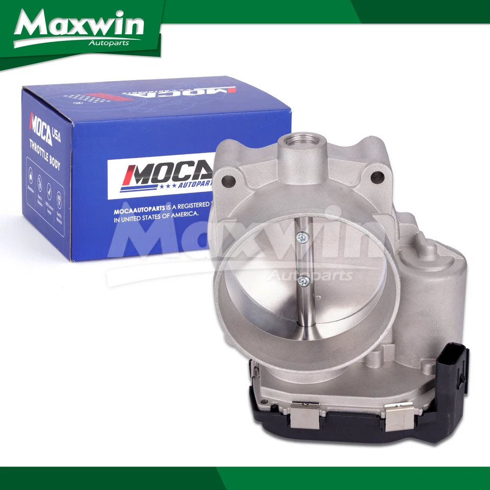 Throttle Body Fit Ford F-150 E-350 F-250 F-350 Super Duty Mustang 5.0L 6.2L - Image 1 of 4