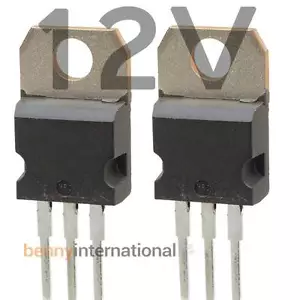 4x 12V VOLTAGE REGULATOR POSITIVE PRECUT 1.5A TO220 L7812CV 7812 Arduino - Picture 1 of 1