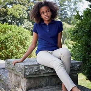 NWOT French Toast Skinny Leg Pants Girls Beige Style SK9559-G-14 Adjustable NWOT - Picture 1 of 28