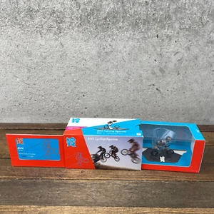 2012 Olympics London BMX Cycling Bike Collectible Figurine Bicycle - Picture 1 of 17