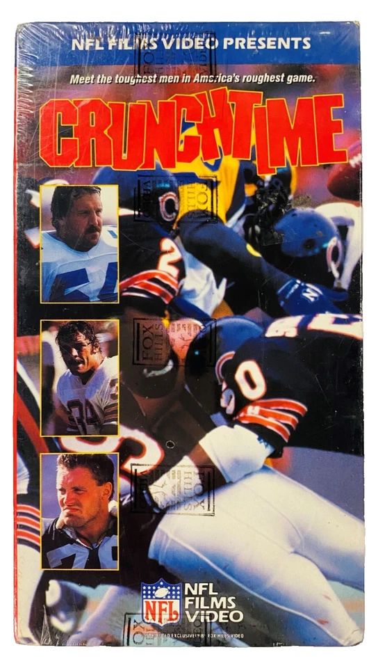 Crunchtime VHS - NFL Films Video Swanson - Howie Long Dick Butkus Larry Csonka