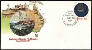 Australia 1984 Centenary Of Coastal Pilot Service PPE-First Day Of Issue - Mint - Picture 1 of 2