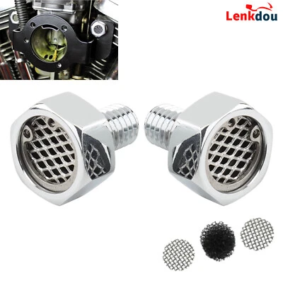 Kit de pernos Head Breather para Harley 1991-1998 Dyna EVO Big Twin Sportster 1991-UP Foto 1 de 4