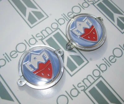 Набор пластиковых вставных эмблем 1958 Oldsmobile 88, Super 88 и 98 ручка багажника - Изображение 1 из 4