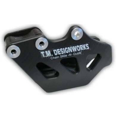 Задняя направляющая цепи TM Designworks черная Kawasaki KX125 KX250 KX250F KX450F KLX450 - Изображение 1 из 3