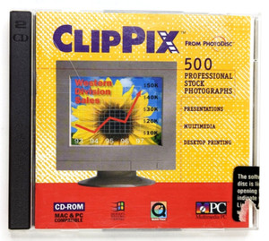 Clippix PhotoDisc 500 Zdjęcia stockowe royalty free Zdjęcia Obrazy Vintage 1994