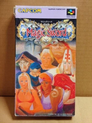 Super Famicom SFC Magic Sword JP Edit Very Good - Image 1 of 4