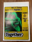 TOGETHER Movie Poster Belgian 1971 - 14x21 Sex Mock Documentary UN AMOUR A DEUX