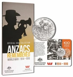 Anzacs Remembered Official Coin Collection - 20c, Brand New !! FREE POSTAGE !! - Picture 1 of 1