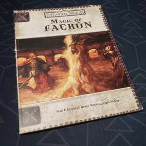 Dungeons & Dragons 3E: Forgotten Realms - Magic of Faerun (Paperback RPG Book) - Picture 1 of 1