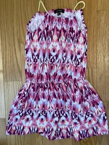 IMOGA Ikat Nila Aztec Dress Pink & Blue, Size 5 - Picture 1 of 3