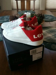 Zapatos Levis Totalmente Nuevos En La Caja Levi's Premium Mullet Tenis Para Hombre 12 - Imagen 1 de 12