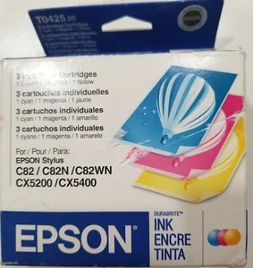 Epson T0425 20 - 3 Pack Ink Cartridges - Picture 1 of 7