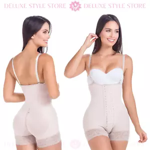 FAJA COLOMBIANA REDUCTORA ORIGINAL SHORT GIRDLE REMOVABLE STRAPS MARIA E 9632 - Picture 1 of 9