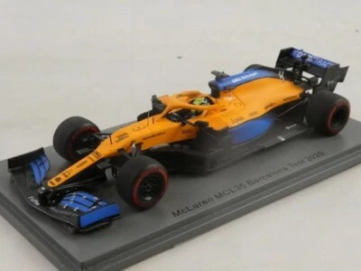 Spark Mclaren MCL35 #4 Lando Norris Barcelona test 2020 1/43 S6462 - Immagine 1 di 4