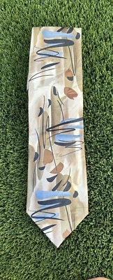 NUEVO CON ETIQUETAS J. Garcia Sea Anemone Collection Forty Four Garcia Estate Hombres Corbata Camuflada 4x60 Foto 1 de 4