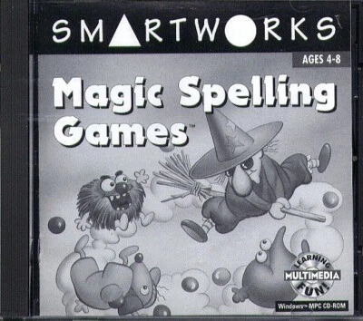 Magic Spelling Games (Ages 4-8) (PC-CD, 1995) for Windows - NEW in Jewel Case - Image 1 of 2