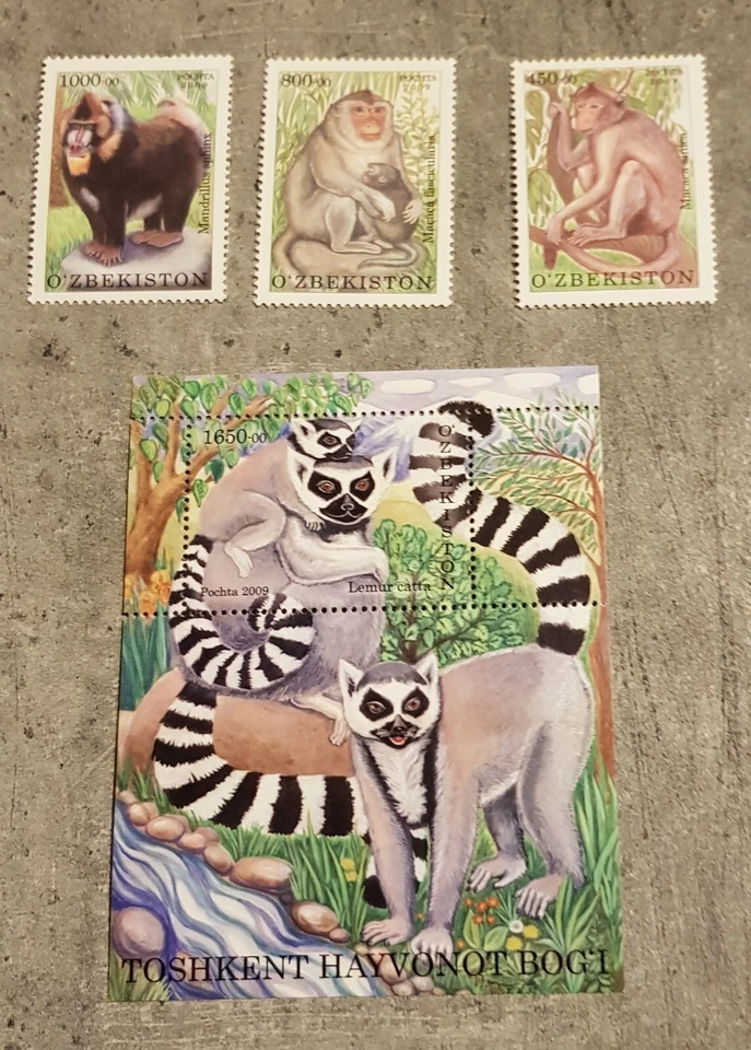 O'ZBEKISTON - MONOS - 2009 - SET & BLOQUE MNH Foto 1 de 1