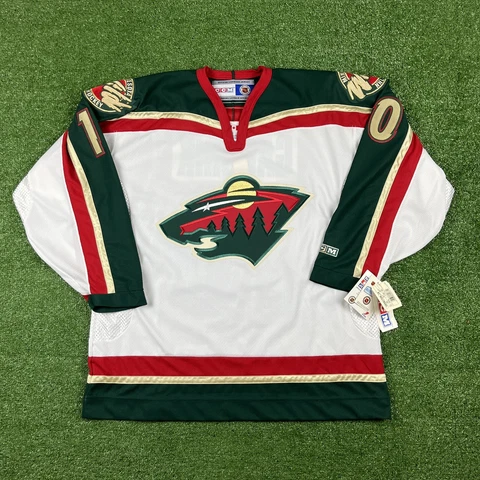 Marian Gaborik Minnesota Wind Vintage CCM NHL Hockey Jersey Size XL NEW Cover