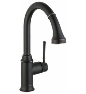 Hansgrohe 04215920 Talis C Rubinetto da cucina a ponte con maniglia singola colore nero - Foto 1 di 1