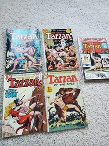 DC Comics Tarzan lot of 5, #207, #211, #222, #223 and DC-19 - Bild 1 von 10