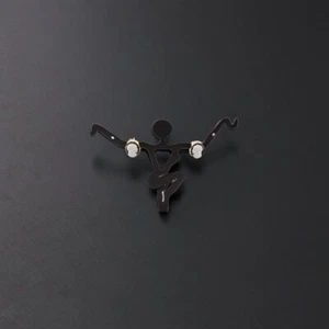  14k Yellow Gold Stud Earrings 1.60g 10.80mm x 8.60mm - Picture 1 of 4