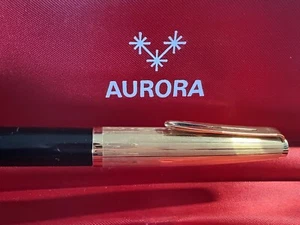 🔴 AURORA penna stilografica 888 P duo cart pennino ORO M scrive vintage C - Imagen 1 de 12