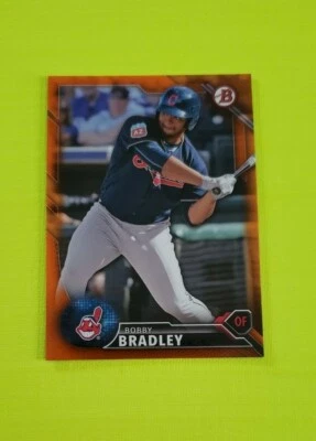 2016 Bowman Draft Orange #BD172 Bobby Bradley SN 24/25 - Image 1 of 2