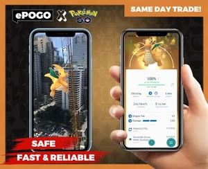 Dragonite Pokémon Go Trade | Pokemon Pseudo Legendario Raro | COMERCIO EL MISMO DÍA ✅ - Imagen 1 de 3