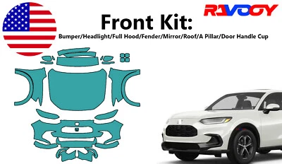 For Honda HR-V EX-L 2023-2025 Full Front Paint Protection Film PreCut Kit PPF - Image 1 of 4