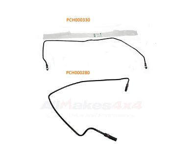 Land Rover Range P38 Expansion Tank Coolant Hose Set PCH000280 PCH000330 New - Image 1 of 2