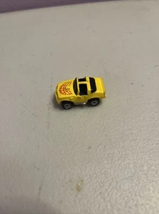 Vintage Galoob Micro Machine Yellow Red Pontiac Firebird Trans Am Nice! - Picture 1 of 8