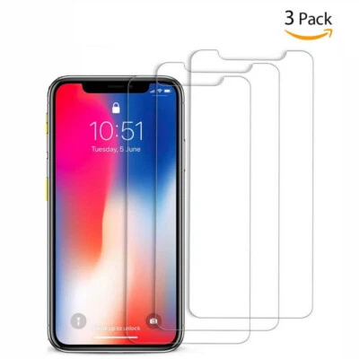 For OnePlus 8 7 6T 6 5T 9D Full Coverage Tempered Glass Screen Protector Cover - Image 1 of 4