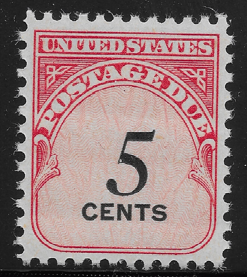 US Scott #J93, Single 1959 Postage Due 5c FVF MNH - Image 1 of 1