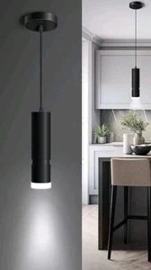 OKELI New Open Box Black Hanging Pendant Light - Picture 1 of 6