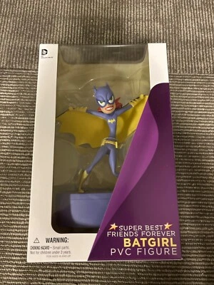 DC COLLECTIBLES: Caja de almacenamiento de figuras de PVC Super Best Friends Forever BATGIRL. Nuevo en paquete Foto 1 de 4